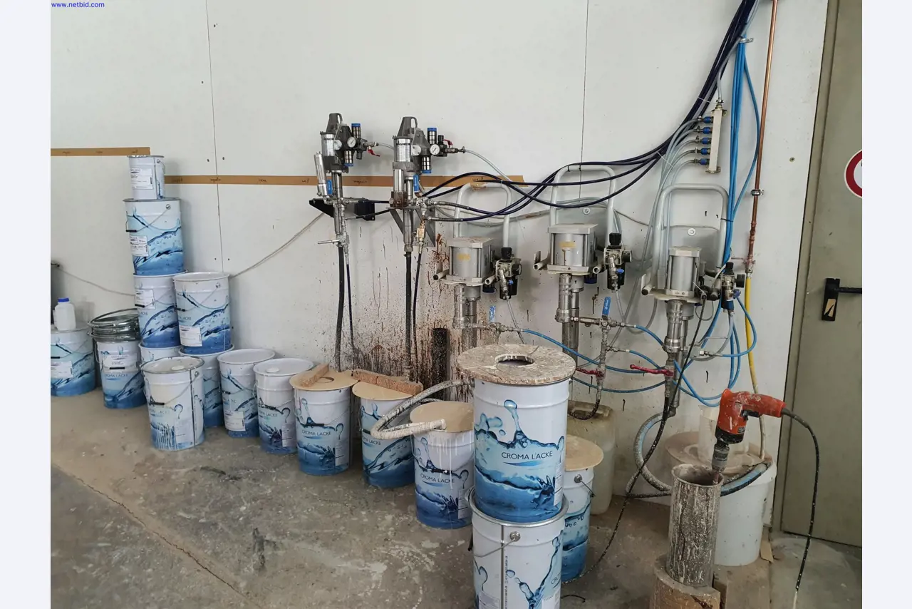 Dobrze utrzymane maszyny do produkcji mebli do salonu-6