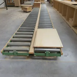 Transportador de rolos metálicos