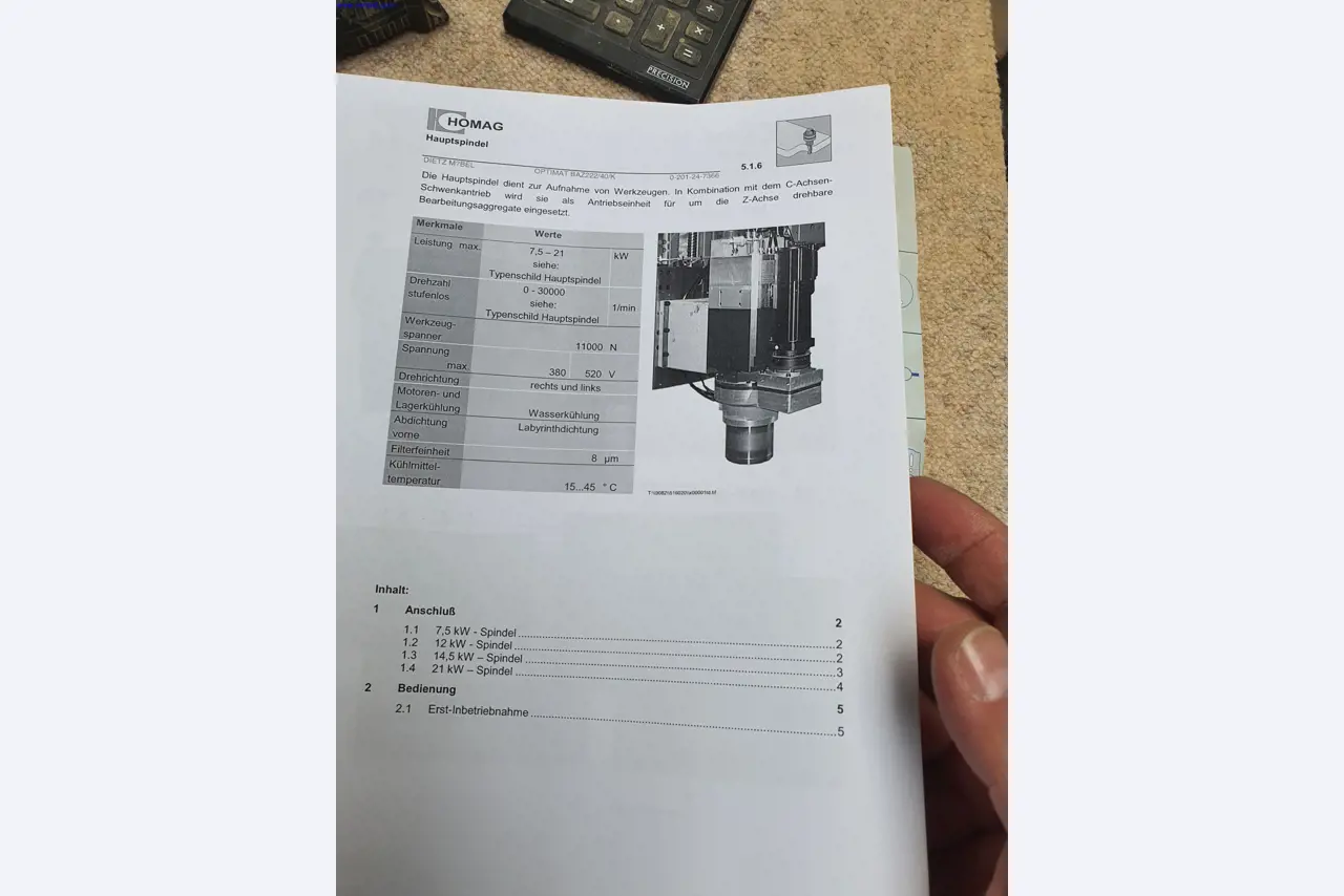 Dobrze utrzymane maszyny do produkcji mebli do salonu-17