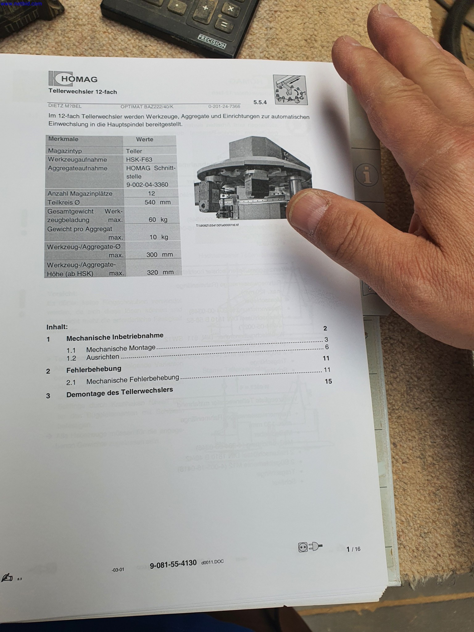 Dobrze utrzymane maszyny do produkcji mebli do salonu-23