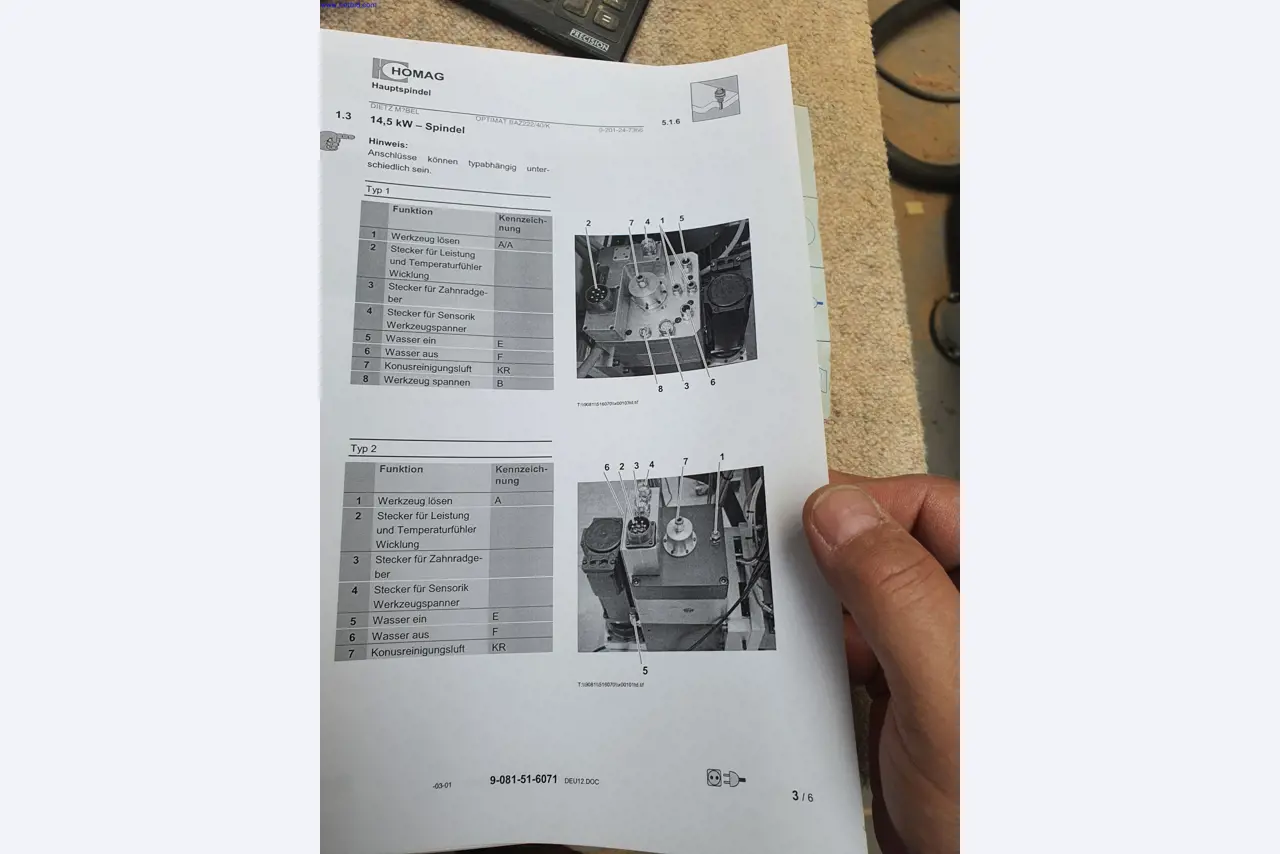 Dobrze utrzymane maszyny do produkcji mebli do salonu-25