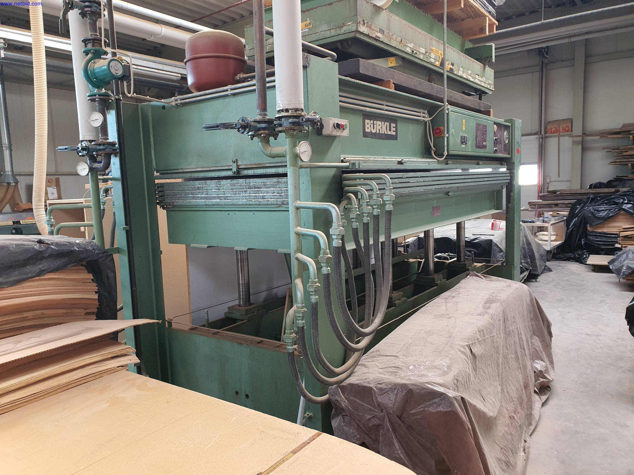 Well-maintained machines for the production of living room furniture-4