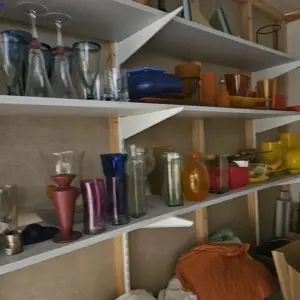 Veel decoratiemateriaal