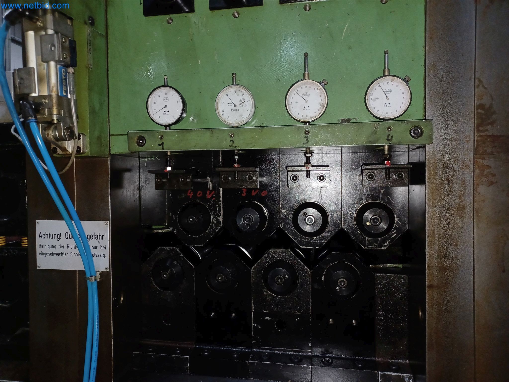 Máquinas para a produção de peças estampadas para a indústria automóvel, entre outras-4