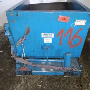Mobiele spaanbak Enitor KU400