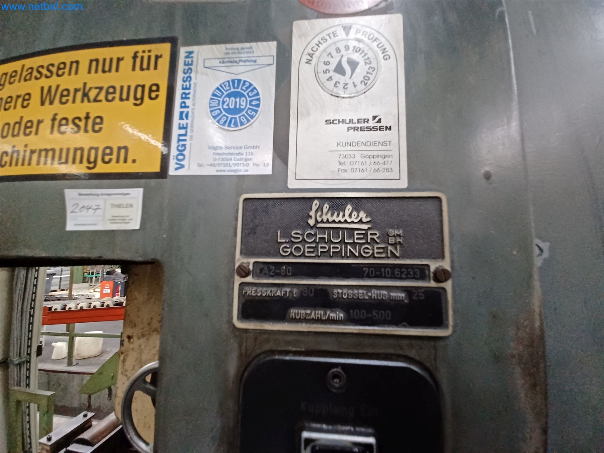 Machines for the production of stamped parts for the automotive industry, among others-2