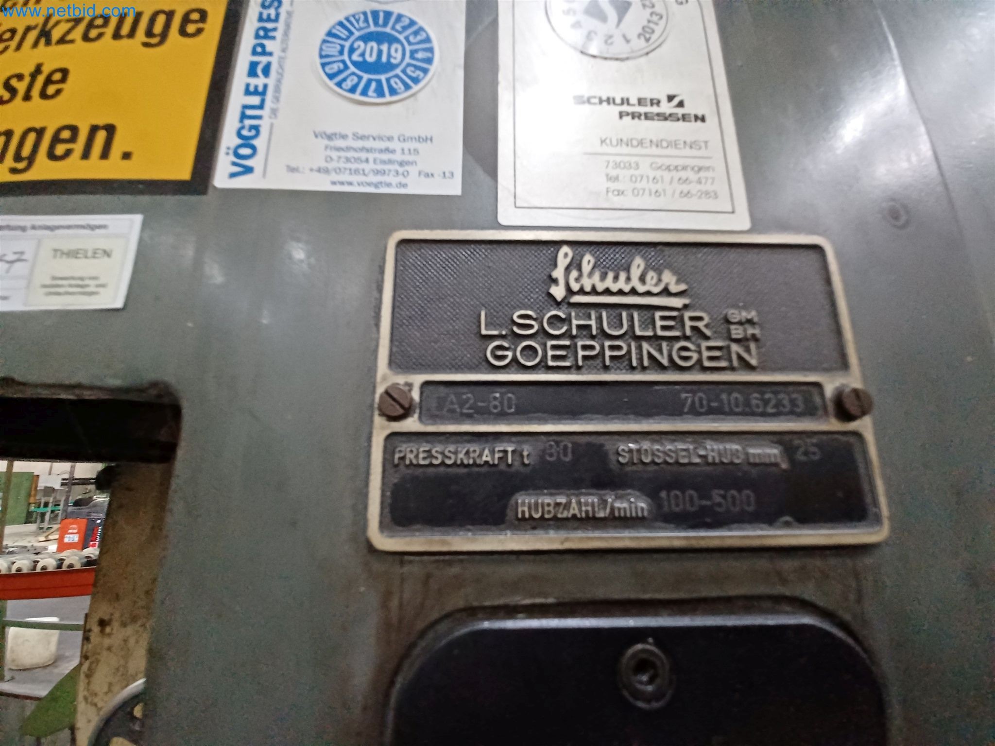 Machines for the production of stamped parts for the automotive industry, among others-8