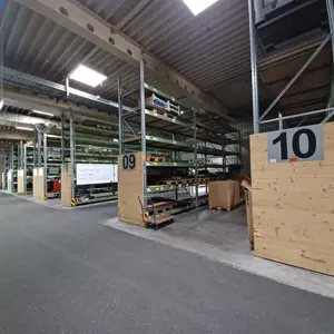 10 Vrstice paletnih regalov Bito PT27.127LN
