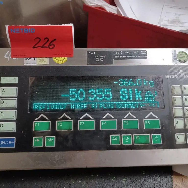 Stojanska tehtnica (BREZ talne tehtnice) Mettler PM34-K Deltarange