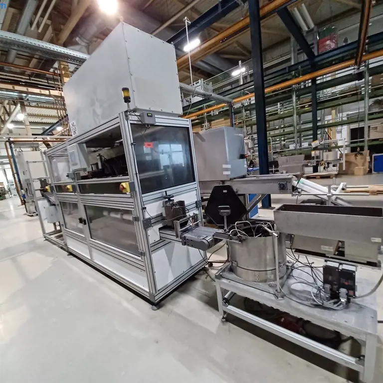 Continuous surface deburring/brushing unit (5093/5092) Strobel Bungert/Wack