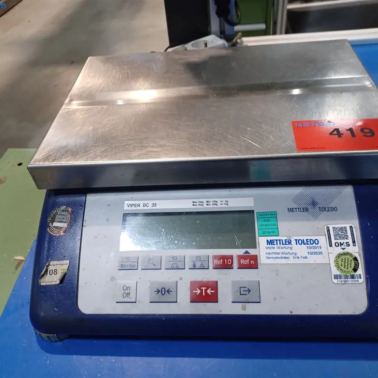 Digitalne tehtnice Mettler Toledo Viper BC35