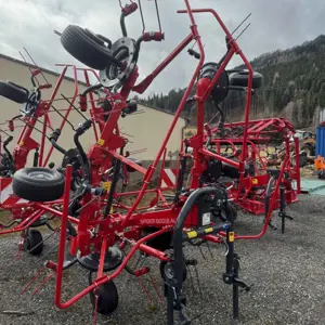 Attachment of rotary tedder (6 rotors) SIP SPIDER 600|6 ALP