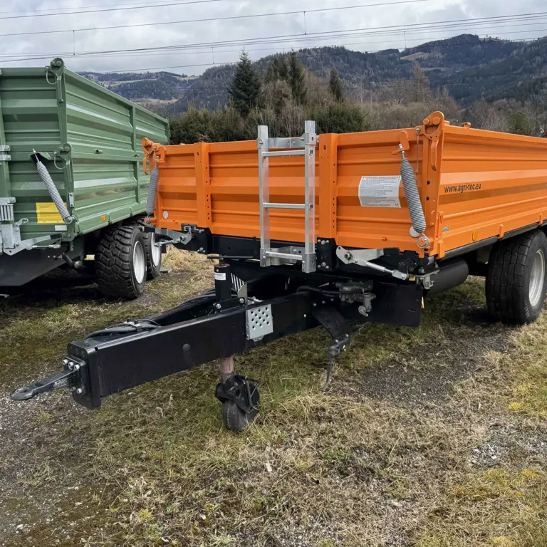 1-axle three-way tipper trailer Fuhrmann FF.8000
