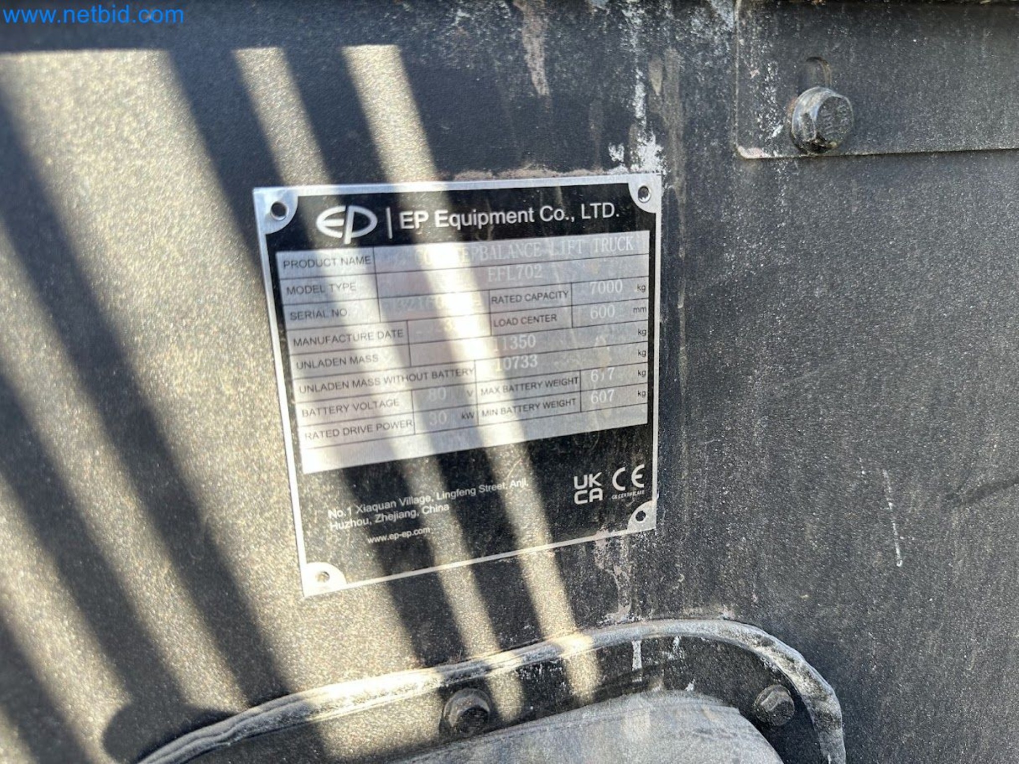 Elektryczny wózek widłowy EP EFL702 (70 LI-ION)-28