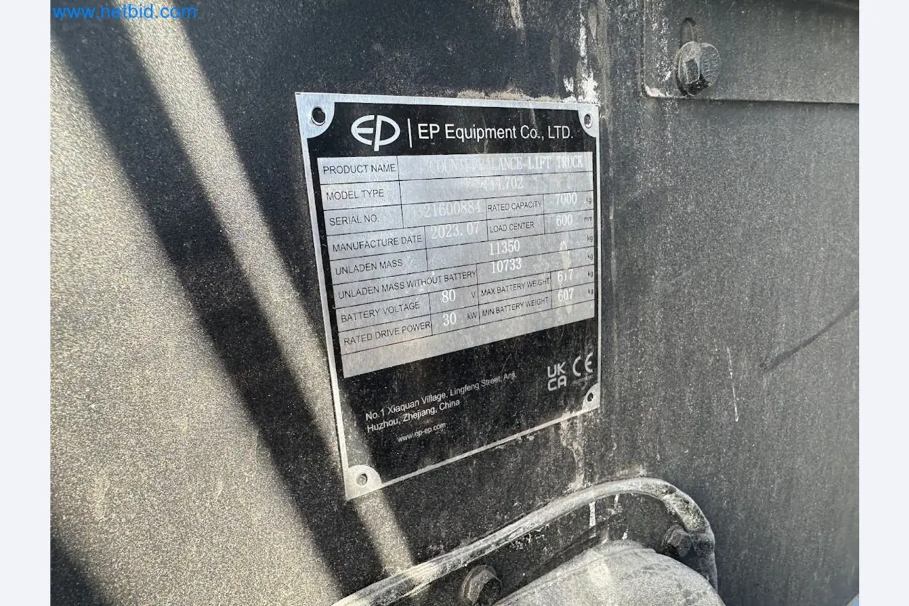 Elektryczny wózek widłowy EP EFL702 (70 LI-ION)-29