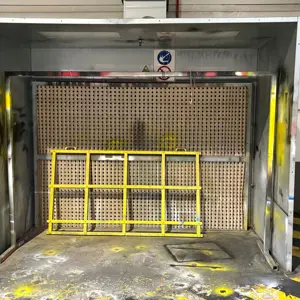 Spray booth (later release)