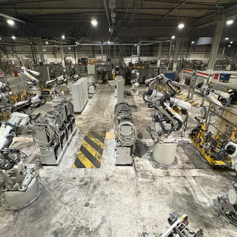 14 Industrial robots ABB IRB 6700