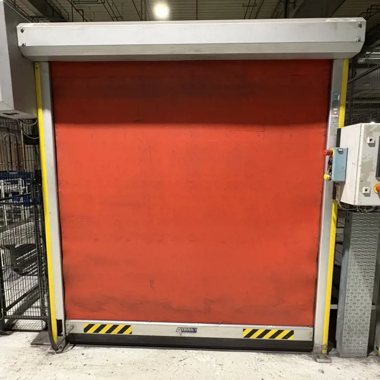 8 Fast laner safety curtain cell protection ASSA ABLOY RP300