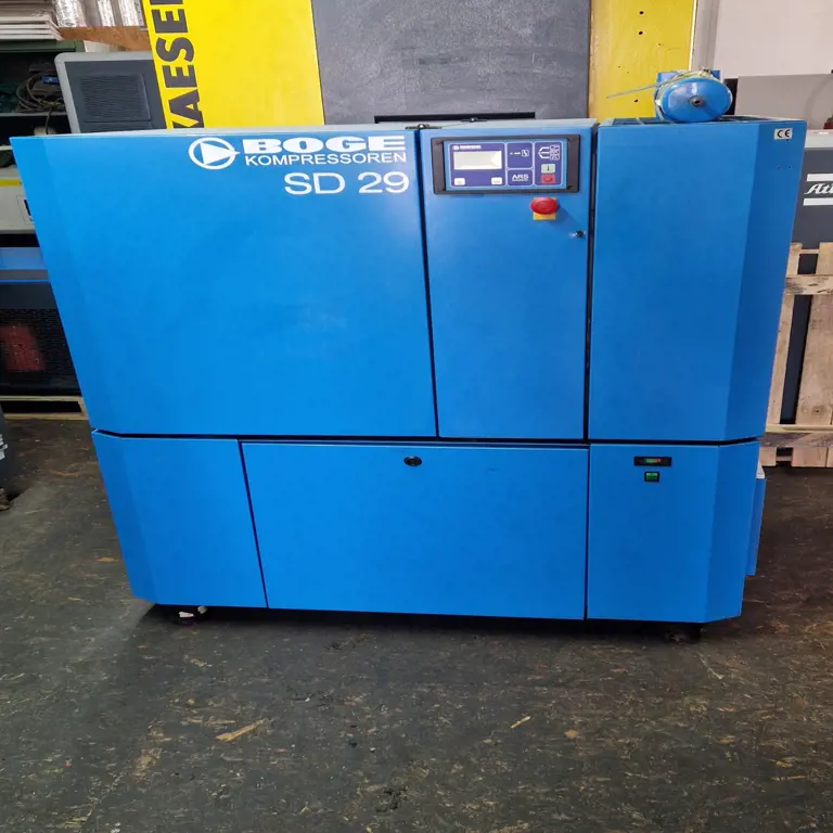 A-K22 Schraubenkompressor mit eingebautem Kältetrockner Boge SD 29
