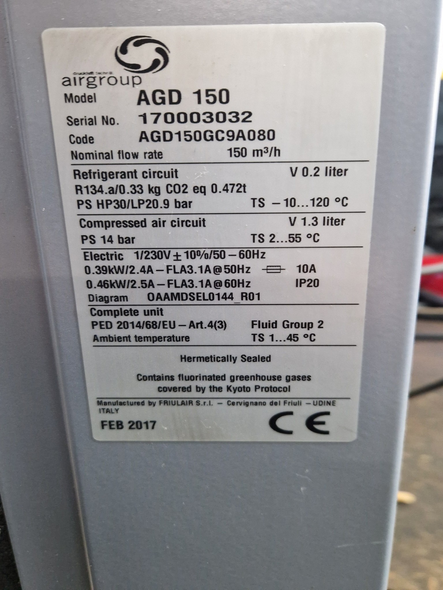 Dobrze utrzymane sprężarki, osuszacze chłodnicze i akcesoria z magazynu-2