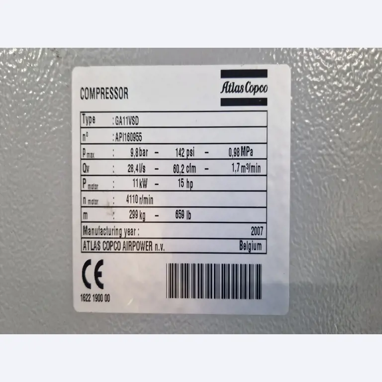 Dobro vzdrževani kompresorji, hladilni sušilniki in dodatna oprema na zalogi-2