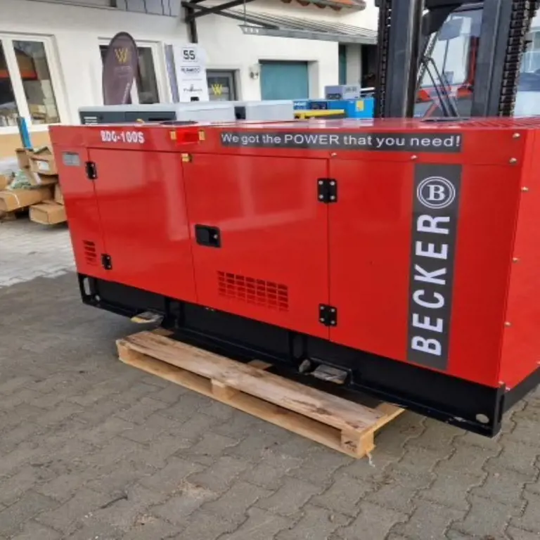 A-D5 Stromaggregat 100 KVA Becker BDG-100 S