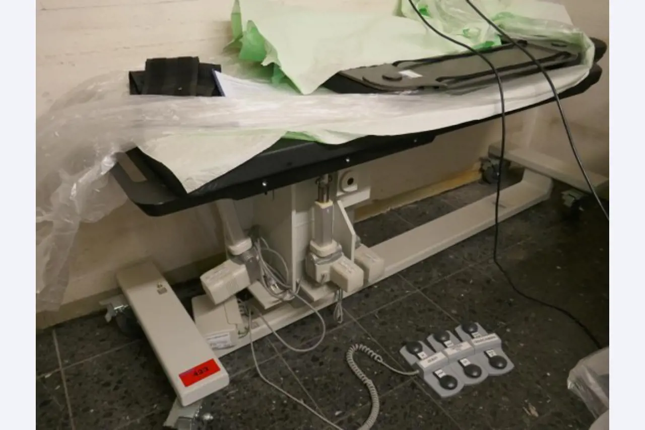 Medical technical devices, equipment and furniture of a hospital-11