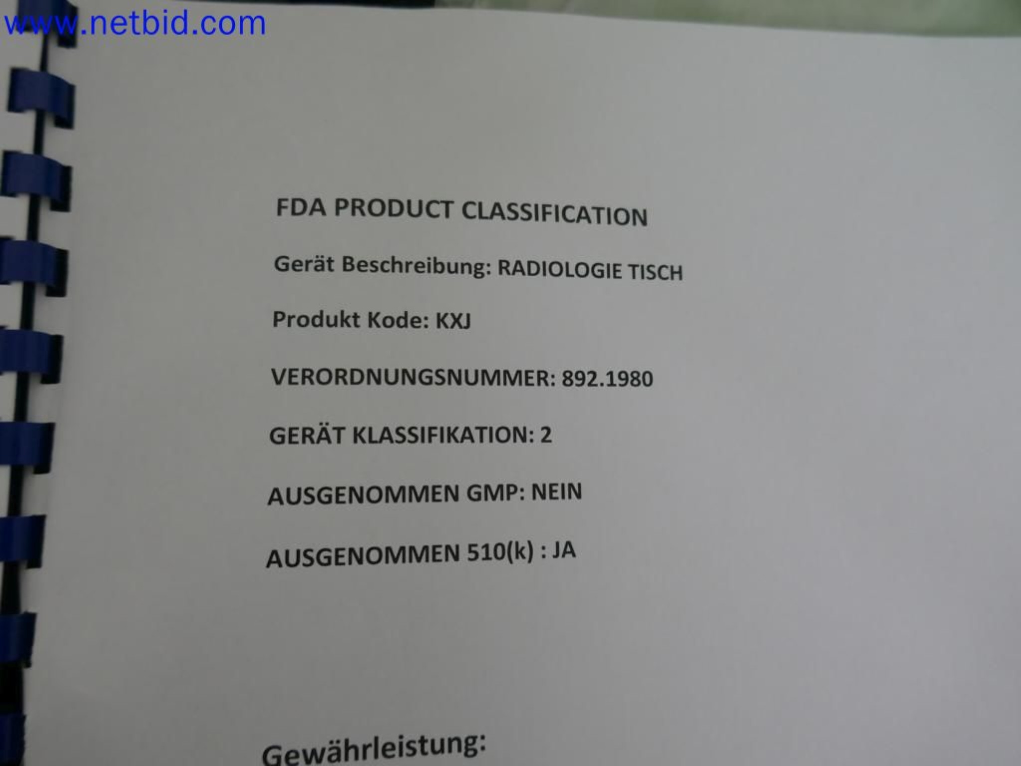 Appareils techniques médicaux, aménagement et mobilier d'un hôpital-2