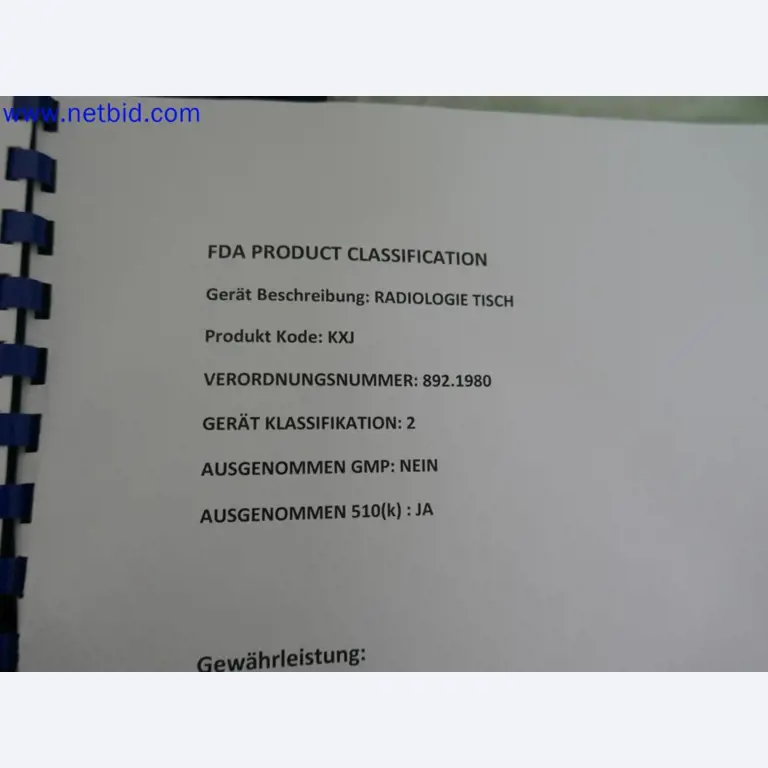 Appareils techniques médicaux, aménagement et mobilier d'un hôpital-2