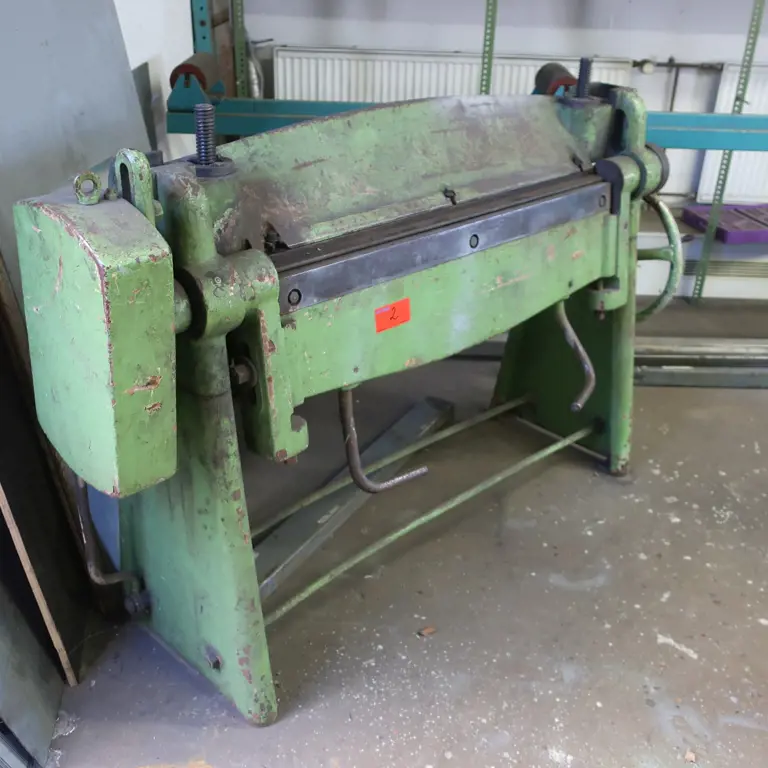 Schwenk-Biegemaschine Strojarne Piesok CSSR X0-1000/3/A