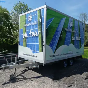 Tandem center-axle trailer | box trailer (O2) HUMER PK 3042-13-1750
