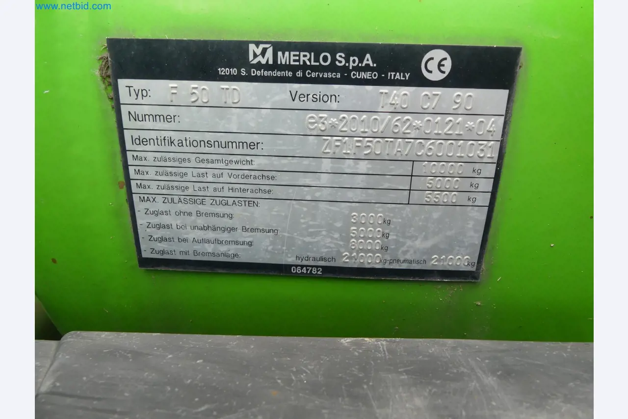 Agricultor turbo versátil Merlo-10