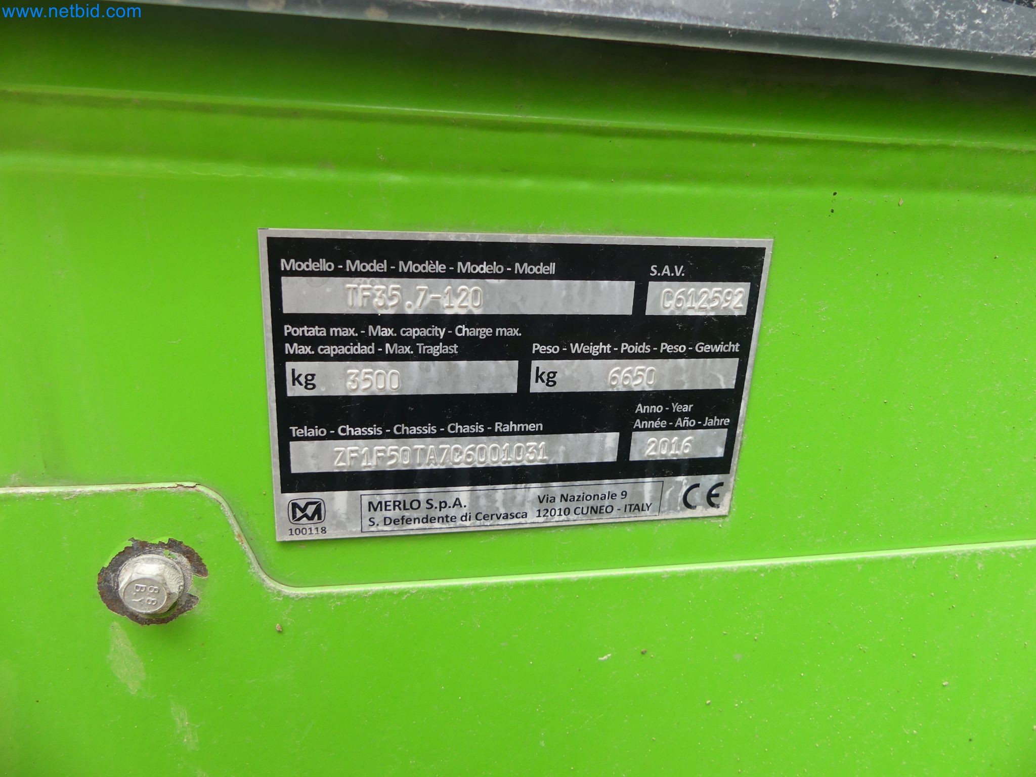 Wszechstronny rolnik Merlo turbo-36