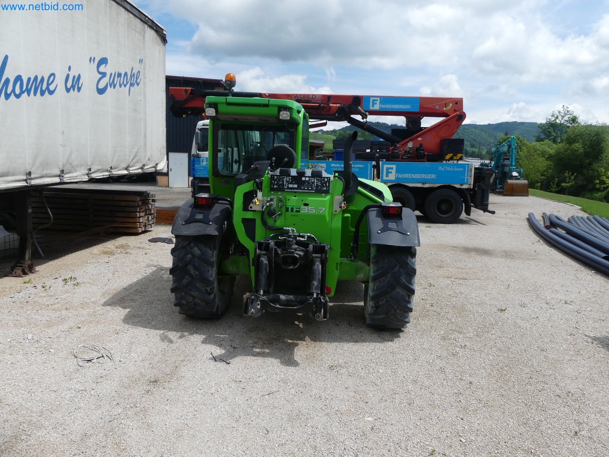 Wszechstronny rolnik Merlo turbo-56