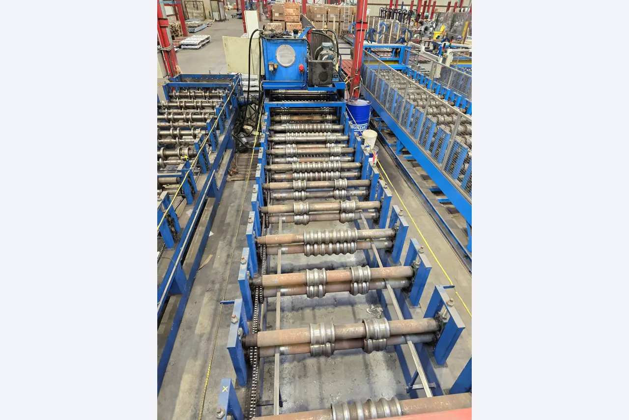 Verkauf einer kompletten Walzprofilieranlage-15