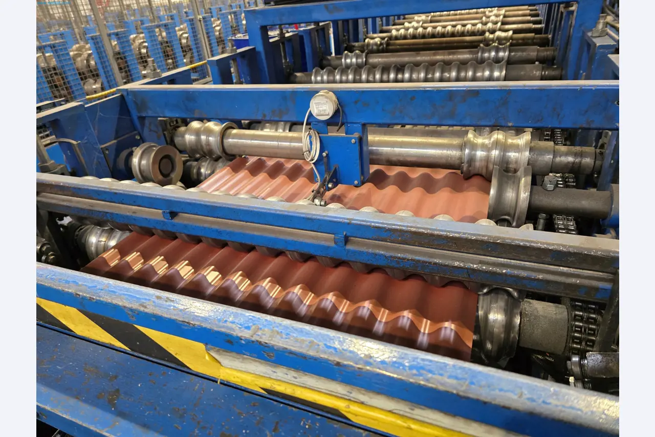 Verkauf einer kompletten Walzprofilieranlage-24