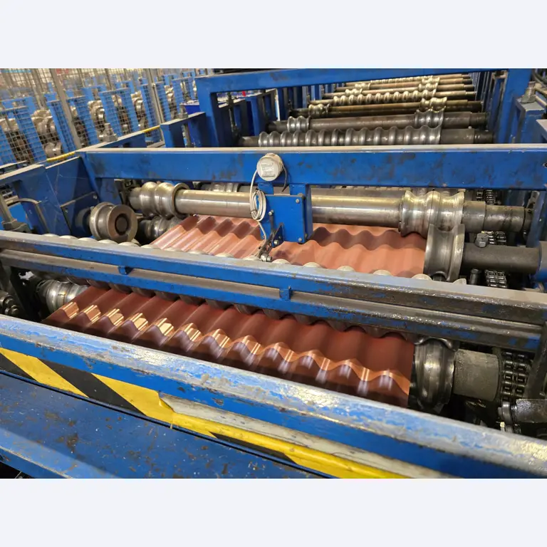 Verkauf einer kompletten Walzprofilieranlage-24