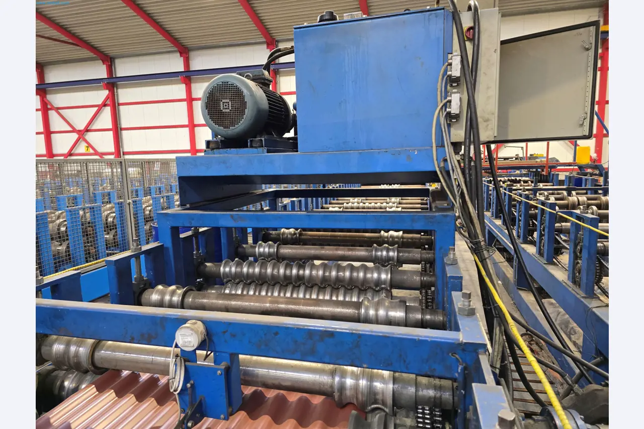 Verkauf einer kompletten Walzprofilieranlage-25