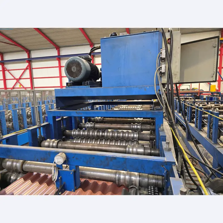 Verkauf einer kompletten Walzprofilieranlage-25