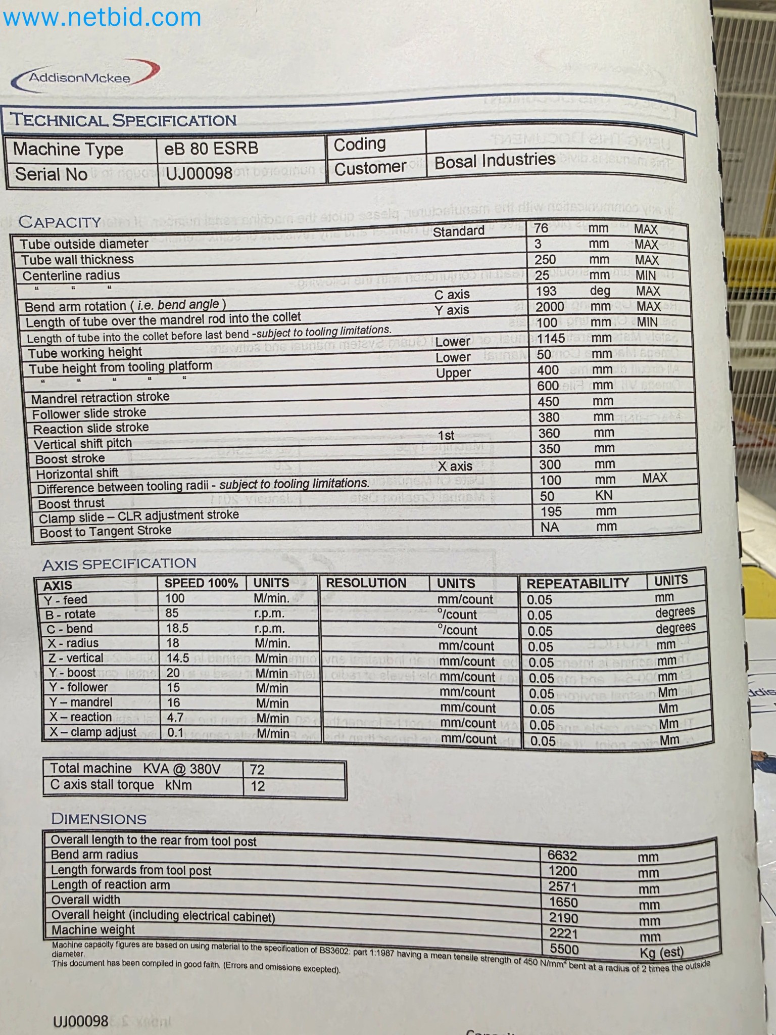 ¡Oportunidad Única!: Subasta de equipos y activos de la planta de producción de tubos de escape de Bosal Industrial Zaragoza SAU -49