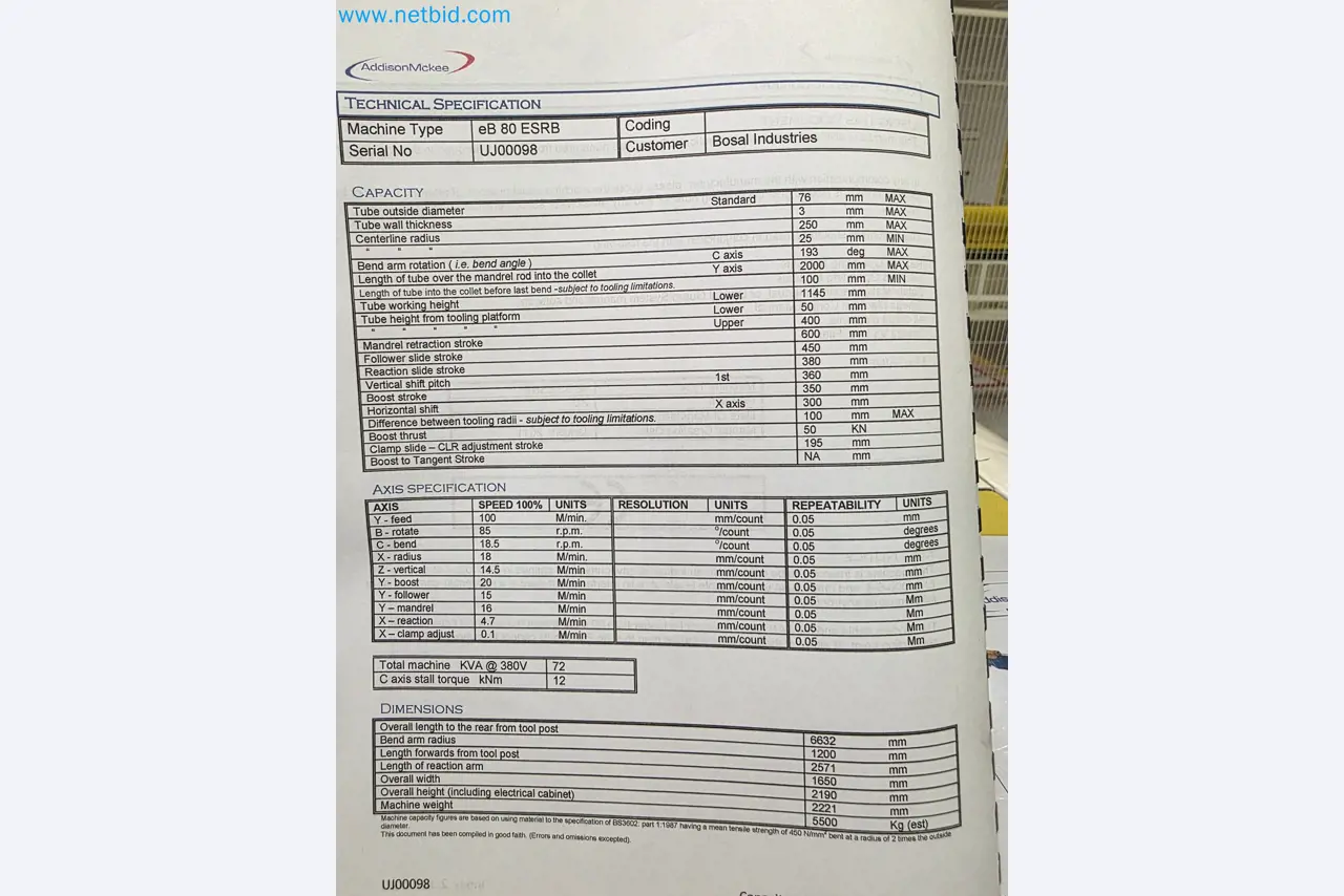 ¡Oportunidad Única!: Subasta de equipos y activos de la planta de producción de tubos de escape de Bosal Industrial Zaragoza SAU -49