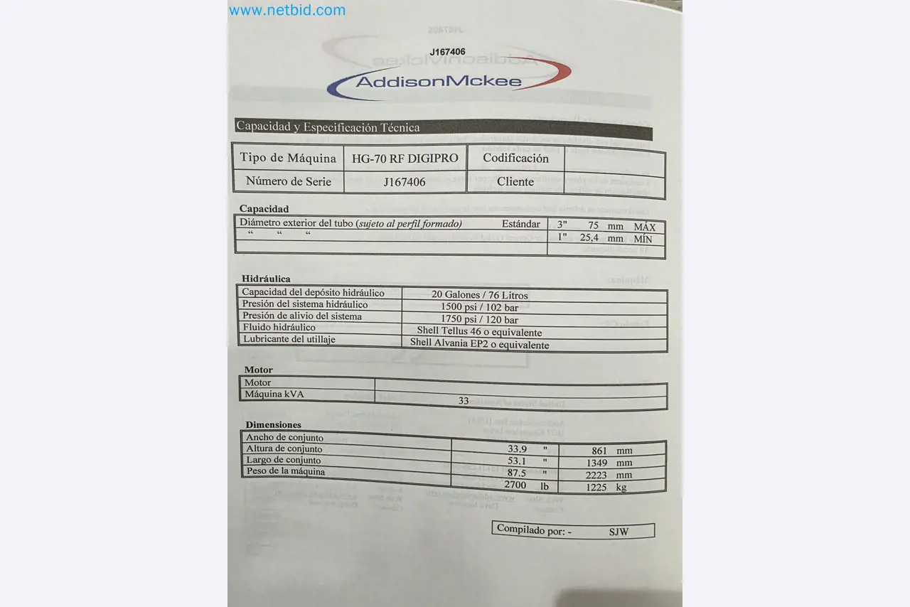 ¡Oportunidad Única!: Subasta de equipos y activos de la planta de producción de tubos de escape de Bosal Industrial Zaragoza SAU -27