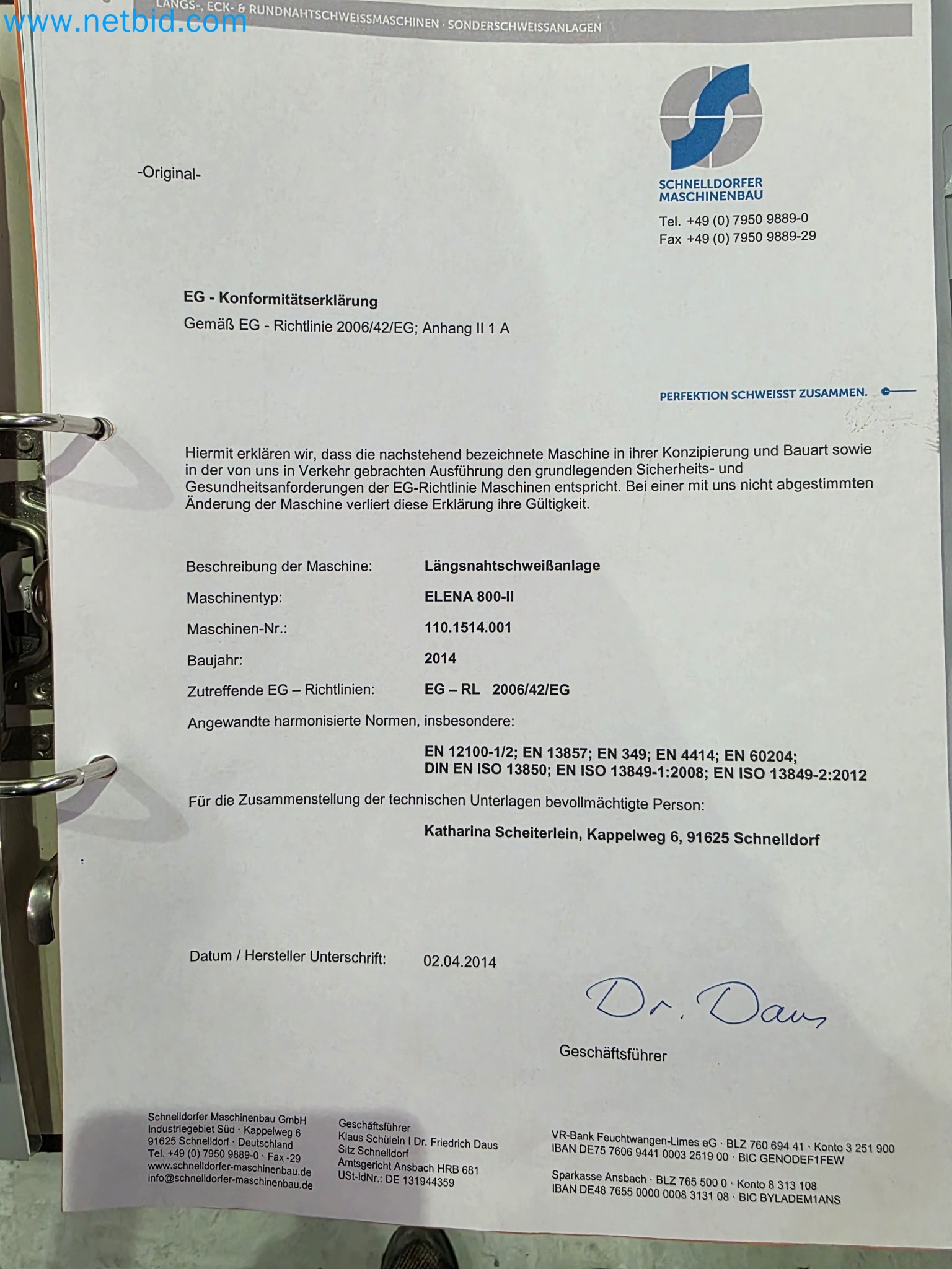 ¡Oportunidad Única!: Subasta de equipos y activos de la planta de producción de tubos de escape de Bosal Industrial Zaragoza SAU -20