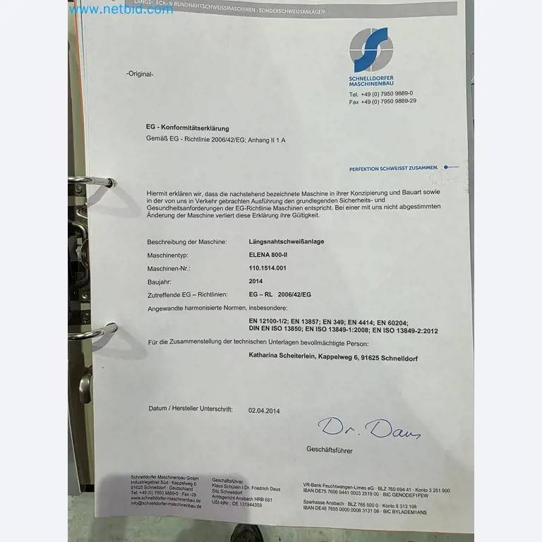 ¡Oportunidad Única!: Subasta de equipos y activos de la planta de producción de tubos de escape de Bosal Industrial Zaragoza SAU -20