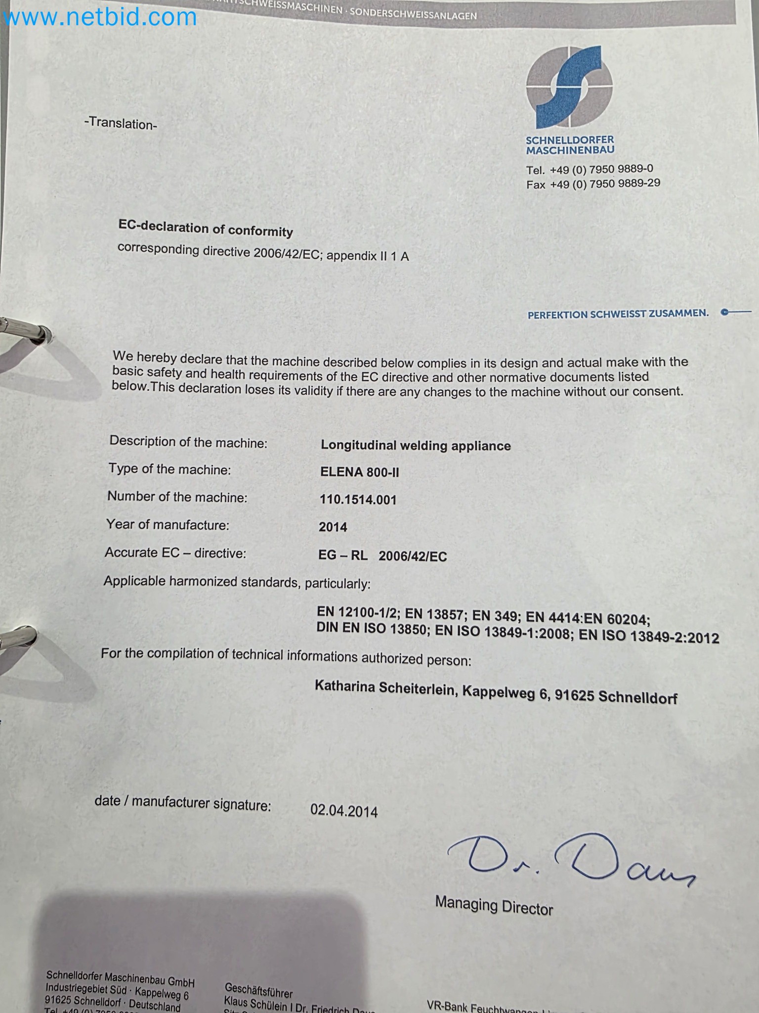 ¡Oportunidad Única!: Subasta de equipos y activos de la planta de producción de tubos de escape de Bosal Industrial Zaragoza SAU -21