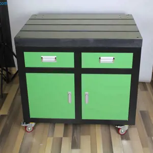 Dílenské skríne pro vysoké zatížení 2 dvere, 2 zásuvky 600 x 900 mm FREUTEK LON0017