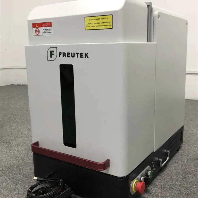 Zaprti vlakneni laserski stroj za oznacevanje 20W (110x110 mm) FREUTEK LMM0003