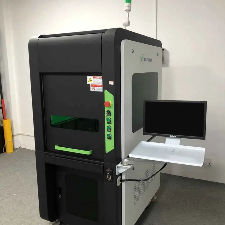 All-in-One 30W Fiber Laser marking and engraving machine (110 x 110 mm) FREUTEK LMM0007