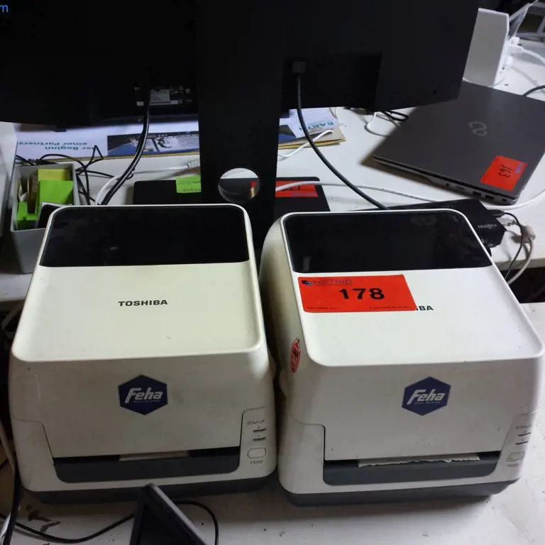 2 Etikettendrucker Toshiba