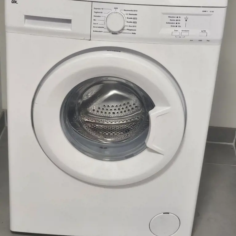 Waschmaschine OK.